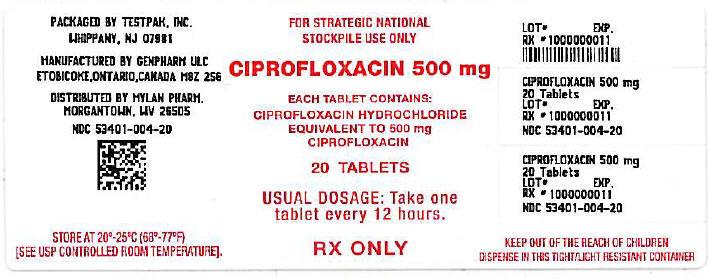Ciprofloxacin 500 mg mylan