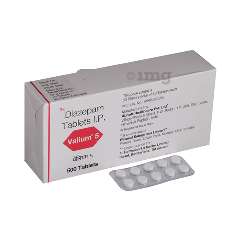 Diazepam De 5 Mg O 10 Mg
