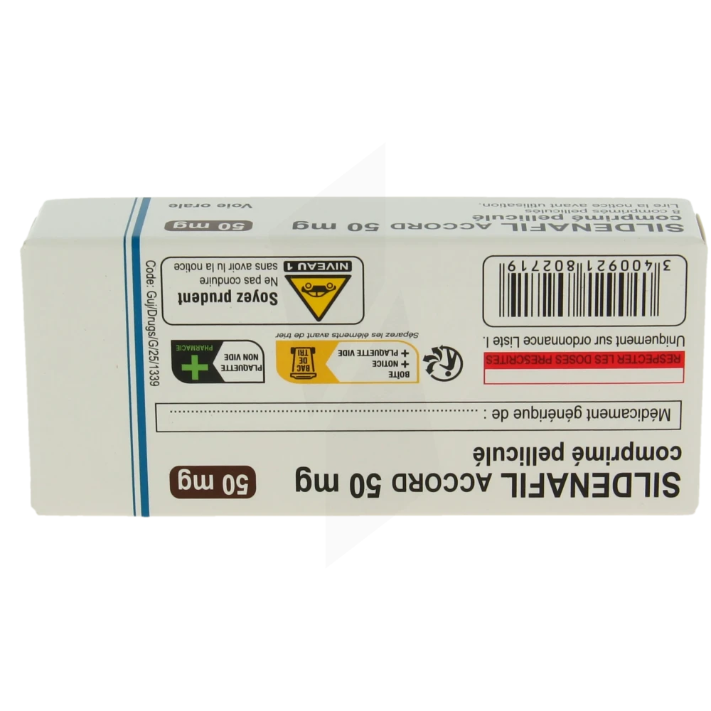 Le prix du sildenafil en pharmacie