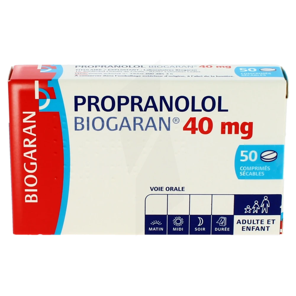 Acheter Propranolol Sans Ordonnance