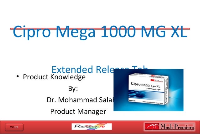 Ciprofloxacin xl 1000 mg
