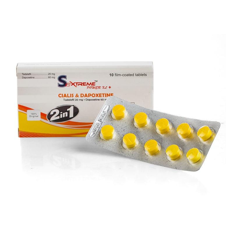 Tadalafil 20mg Dapoxetine 60mg