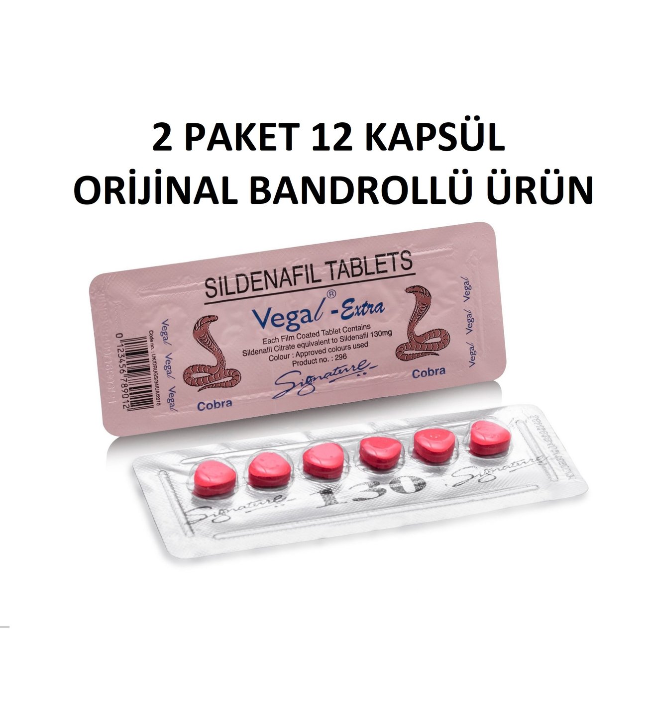 Sildenafil Vega Extra 130 Mg