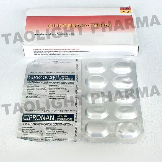 ciprofloxacin 500 mg y102