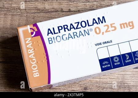 Alprazolam en france