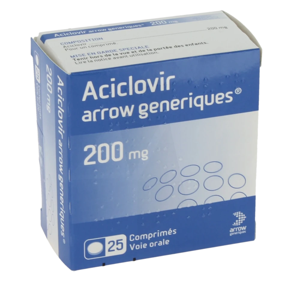 Aciclovir en comprimé sans ordonnance