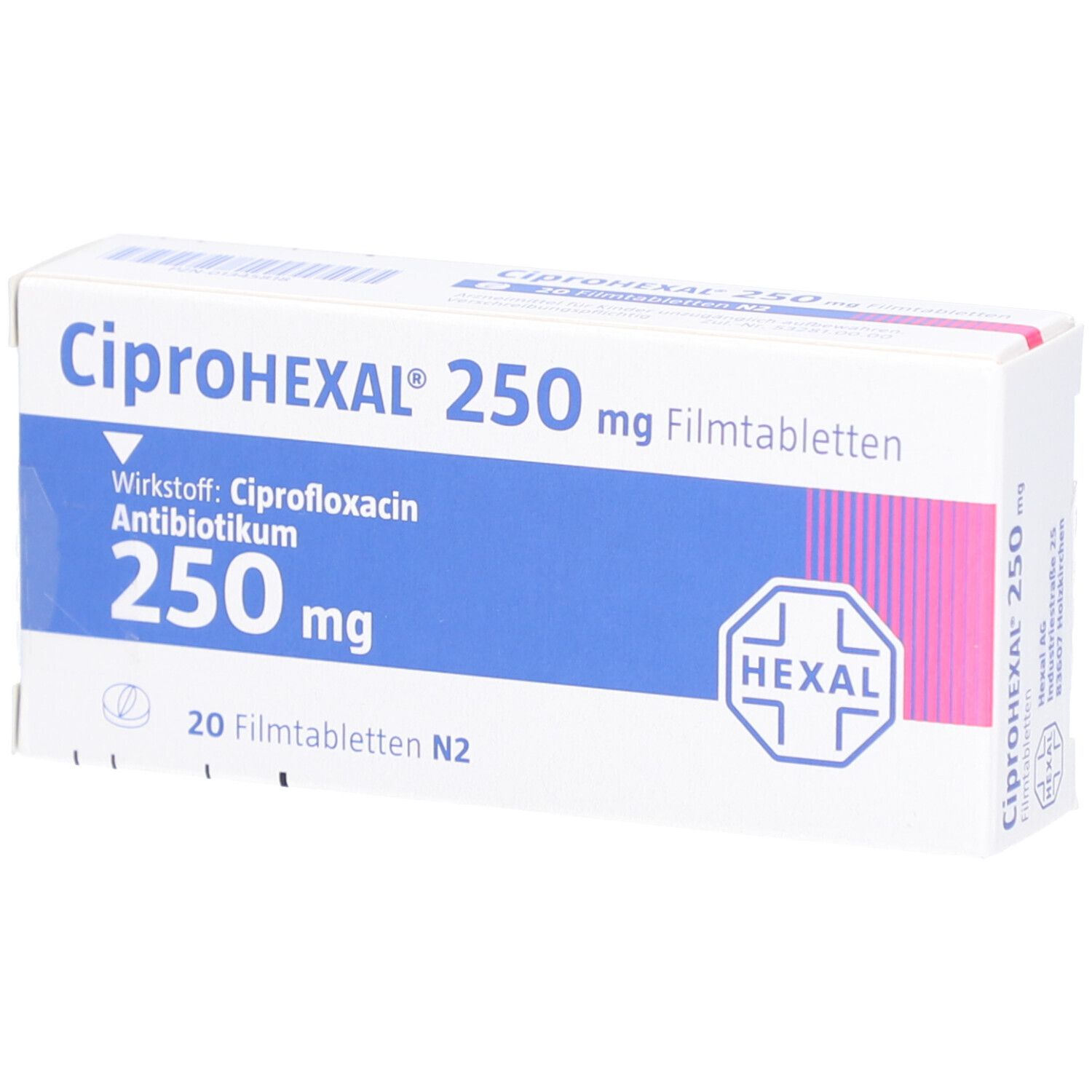 Co ciprofloxacin 250 mg