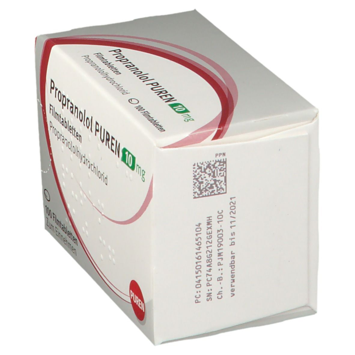 Propranolol 10 mg coffee