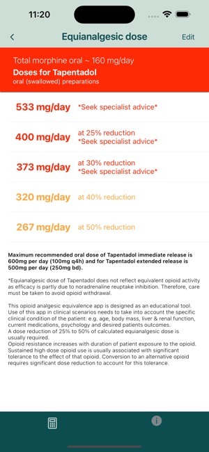 Commander tapentadol
