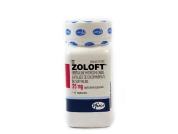 Zoloft hcl 25 mg