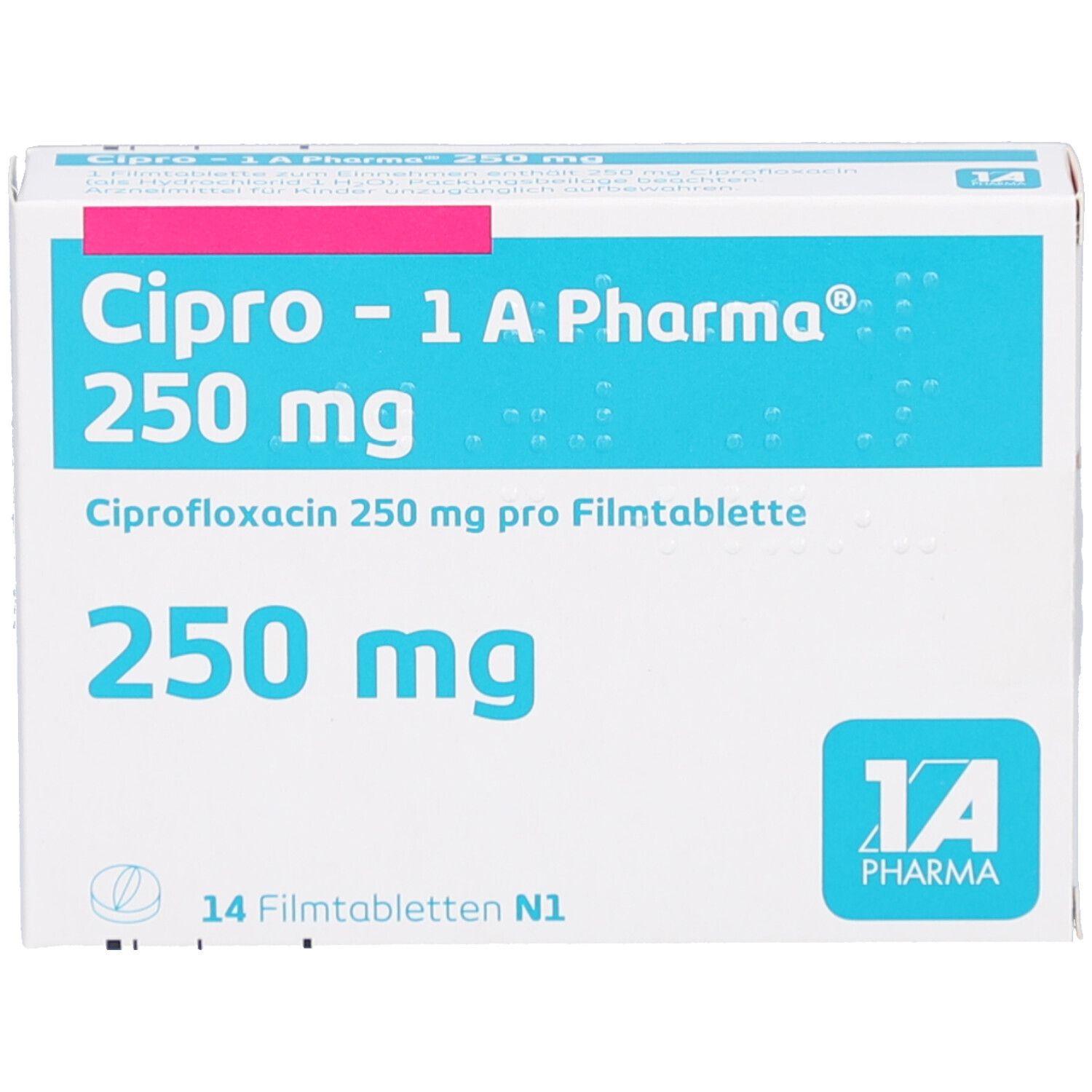 Ciprofloxacin mylan 250 mg