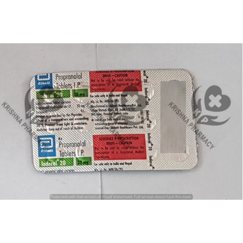 Propranolol 20 mg inderal