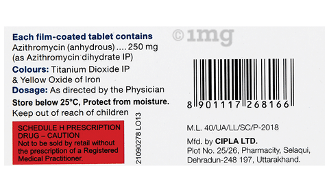 Azithromycin 250 mg emc