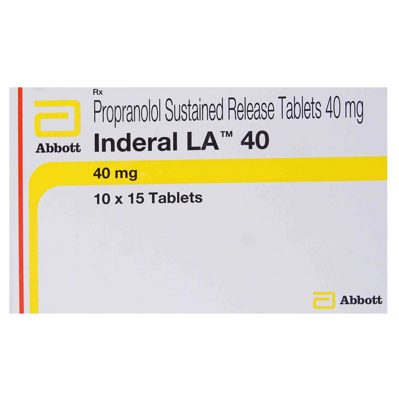 Inderal de 40 mg