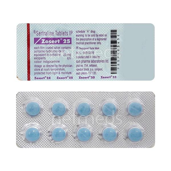 Sertraline 25 mg compendium