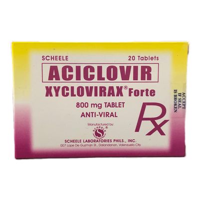 Aciclovir de 500mg