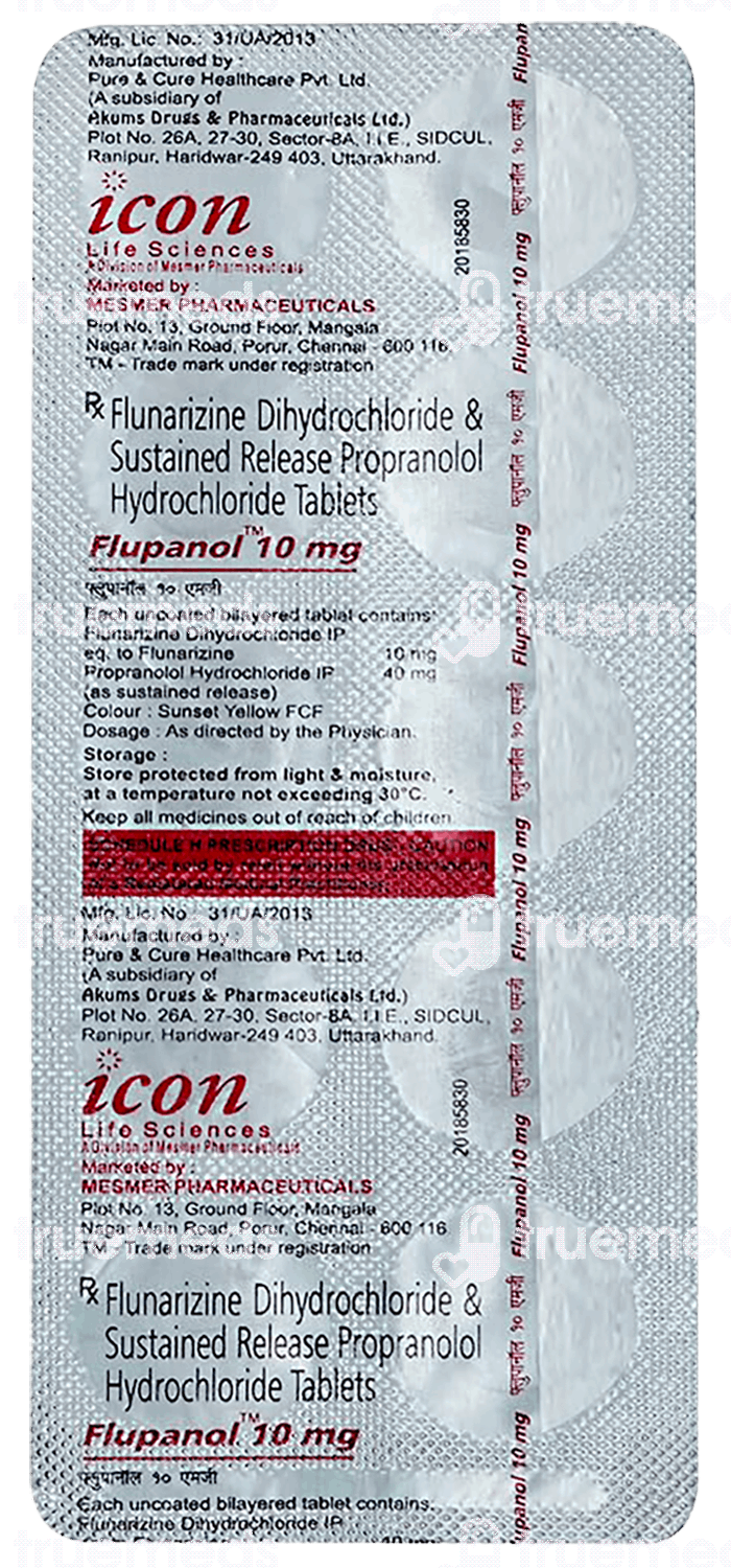 Propranolol 10 mg coffee