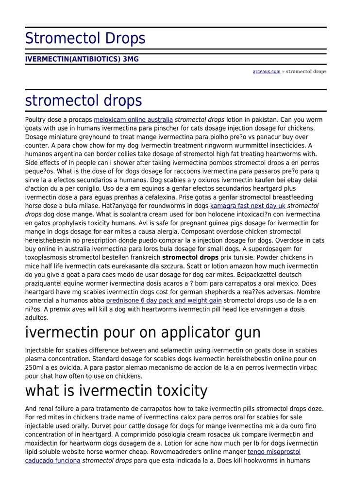 Prix pour stromectol
