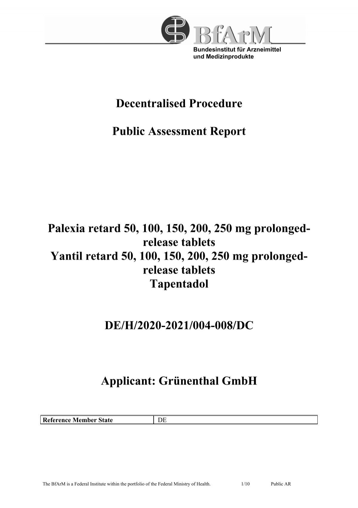 Tapentadol de 50 mg