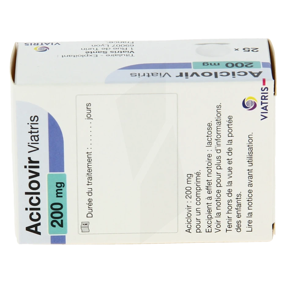 Aciclovir 200 Mg Sans Ordonnance