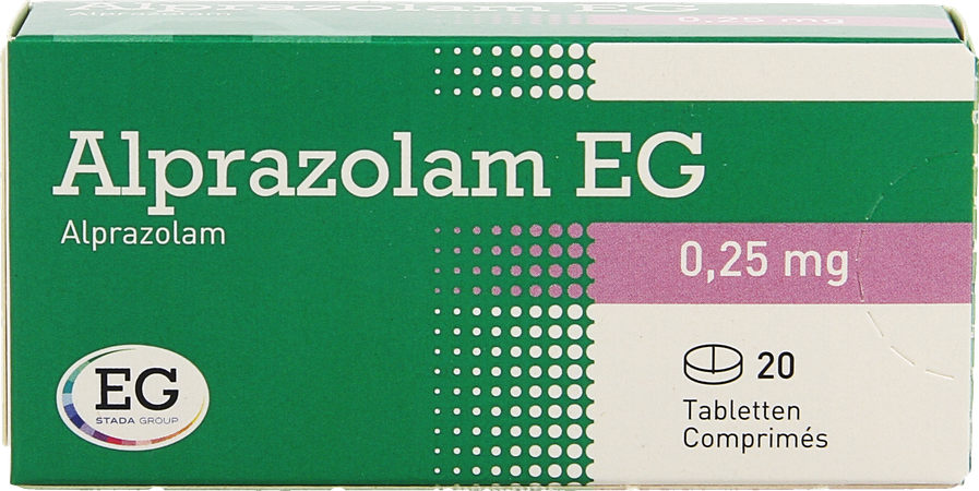 Alprazolam 0.25 mg pour dormir