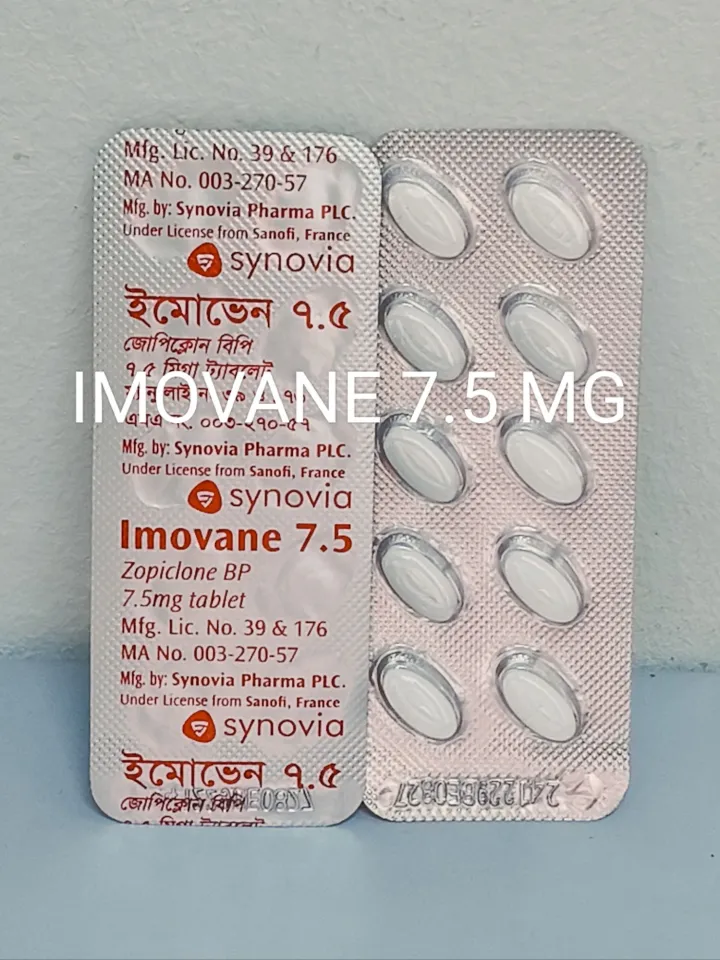 Imovane 7 5 generique