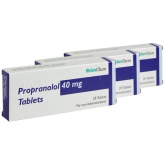 Propranolol x 40 mg