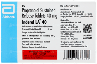 Inderal la 40 mg