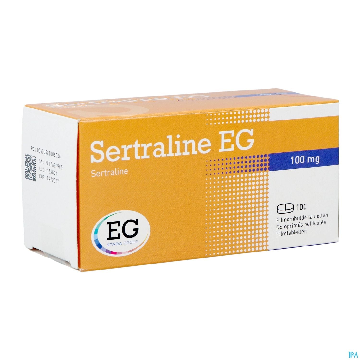 Sertraline 100mg avis