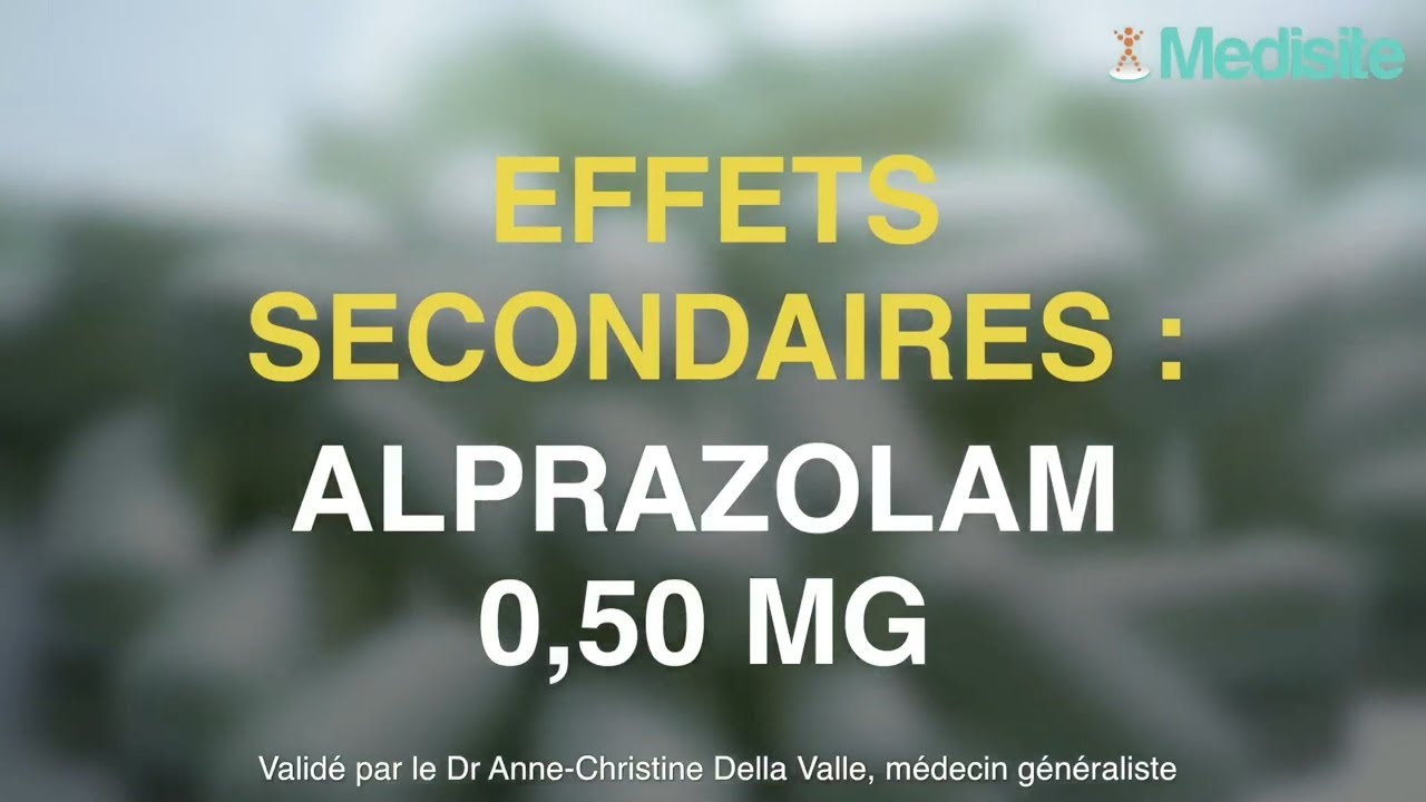 Alprazolam médicament générique