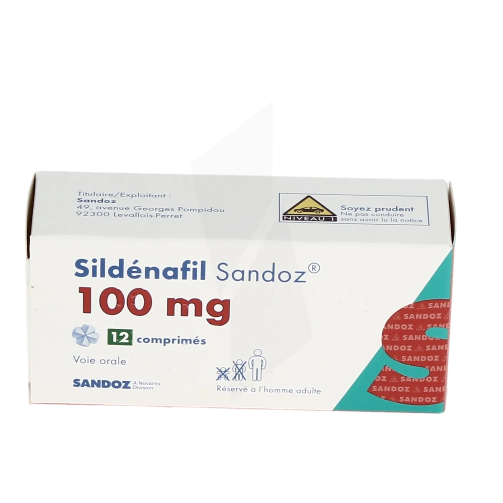 Sildenafil sandoz sans ordonnance