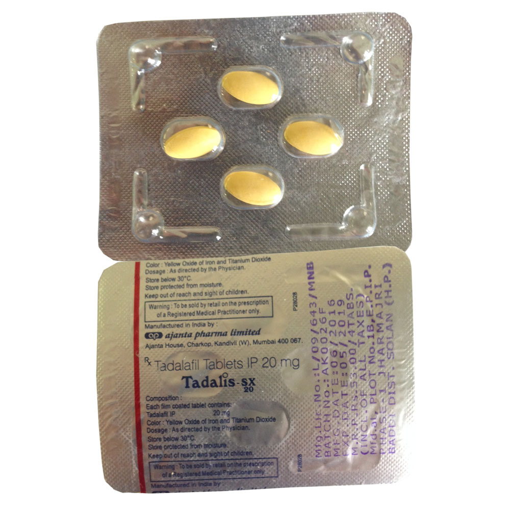 Acheter Tadalis Sx