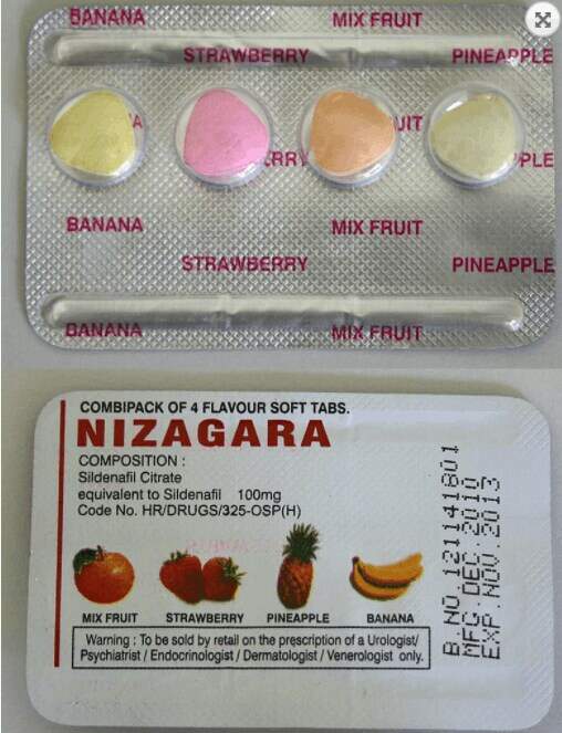 Nizagara 100 prix