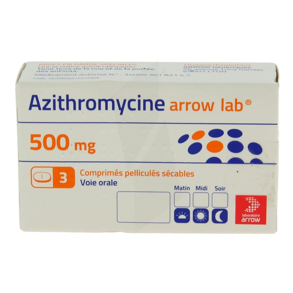 Azithromycin prix france