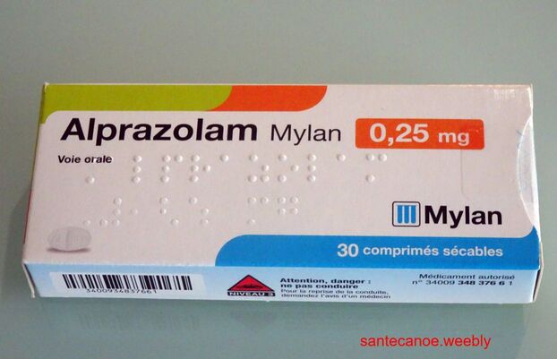 Alprazolam sans ordonnance