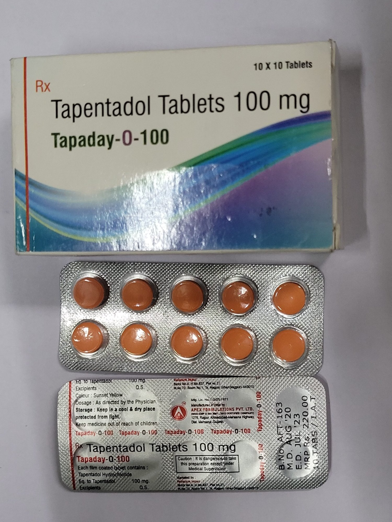 Palexia de 100 mg