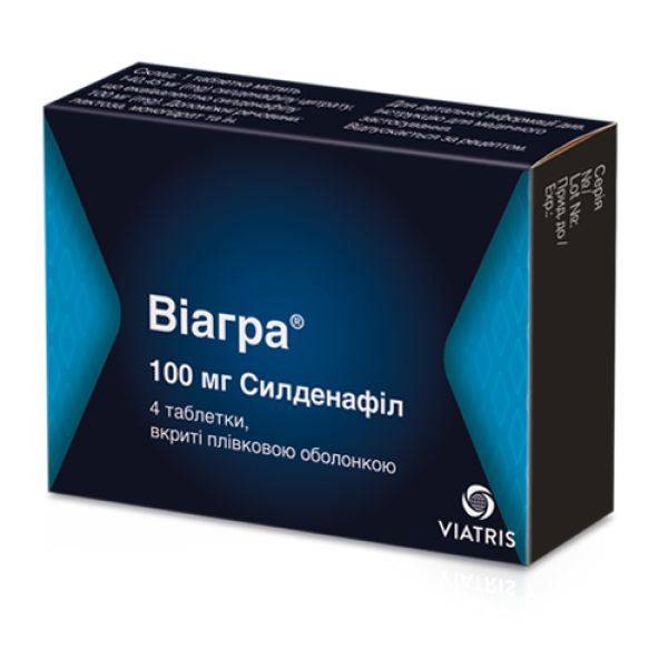 Viagra 100mg 4tab