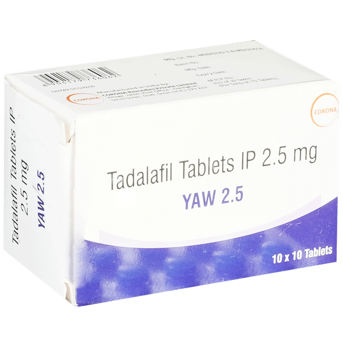 Tadalafil Mylan 2.5 Mg