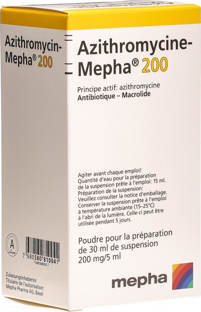 Azithromycin mepha 250 mg