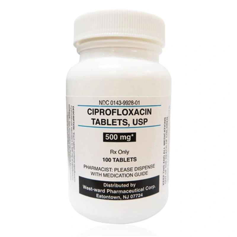 ciprofloxacin 500 mg ndc