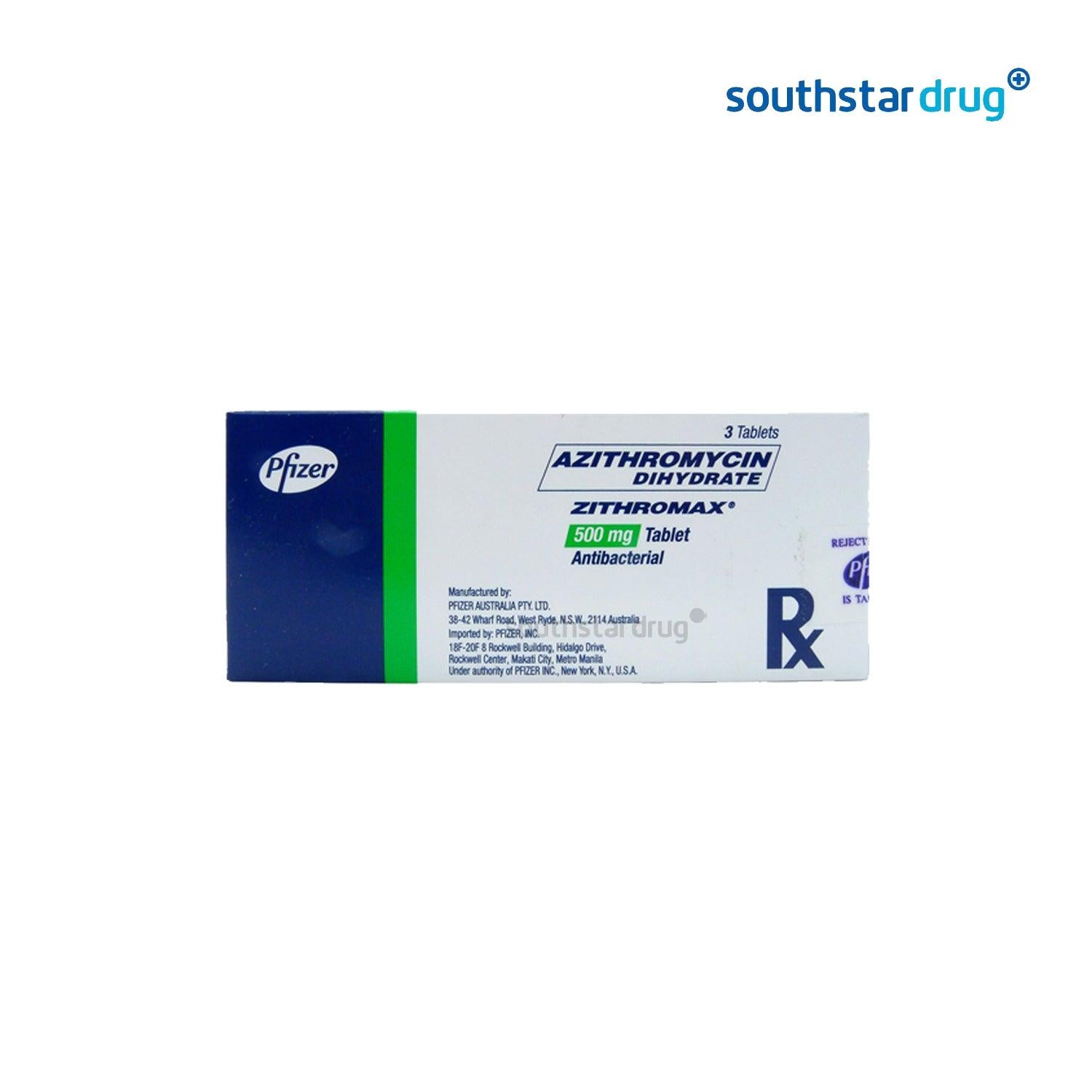 Zithromax Iv 500 Mg