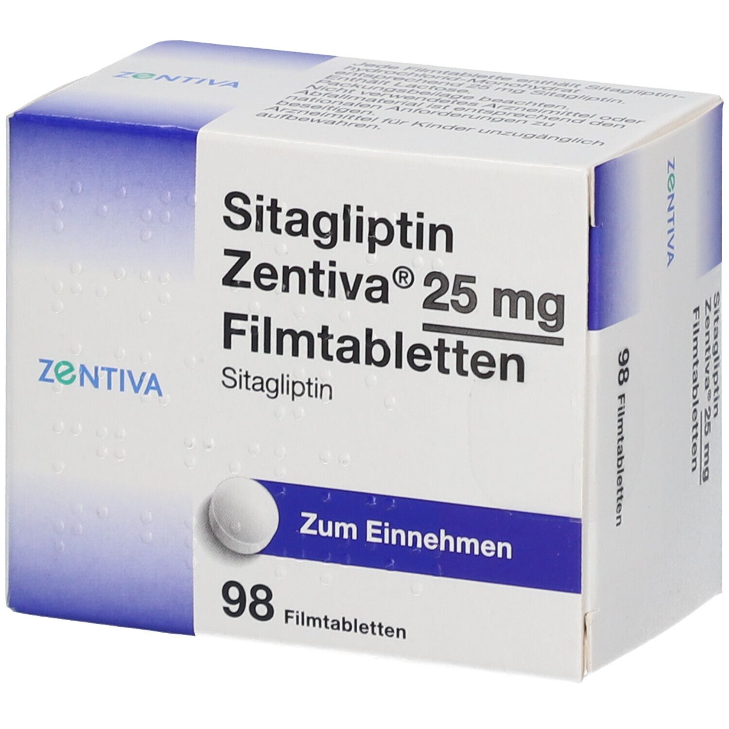 Sildenafil zentiva 25 mg
