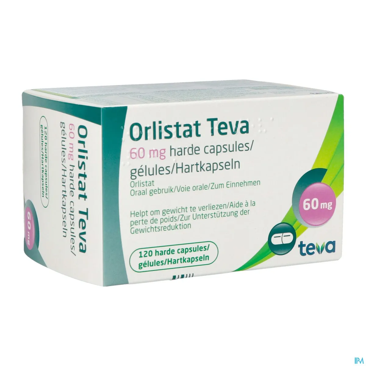 Orlistat Teva 120 Mg Prix
