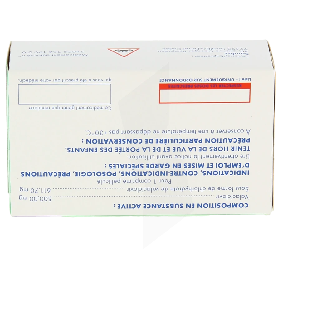 Acheter Du Valacyclovir