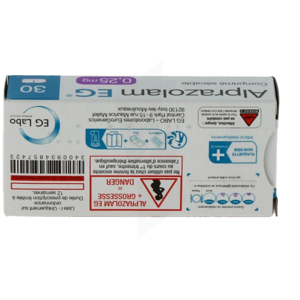 Alprazolam générique de