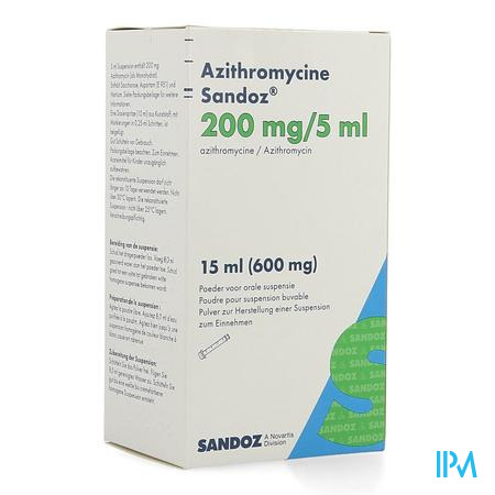 Sandoz Azithromycin 100mg/5ml