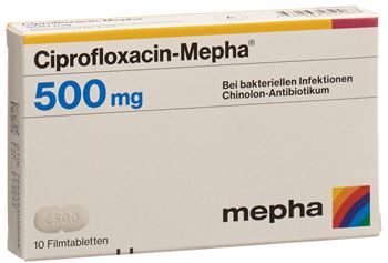 Ciprofloxacin mepha 500 mg