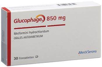 Glucophage 850 Mg Prix