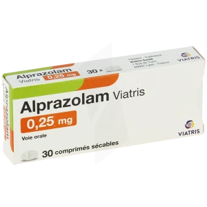 Achat de alprazolam