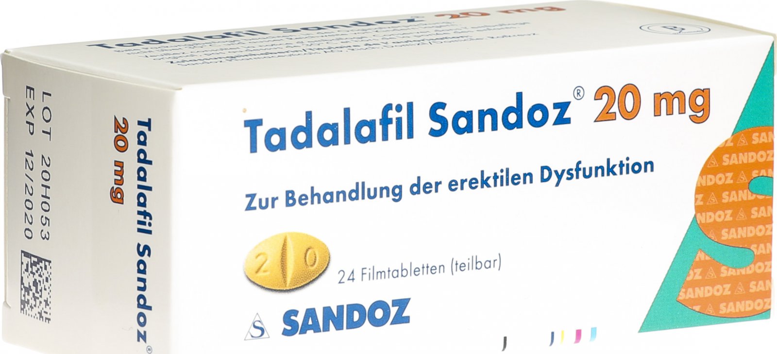 Tadalafil 20mg Comprimés